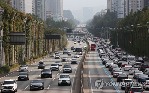 귀경길 정체 오후 1∼2시 절정…저녁 늦게 해소 전망