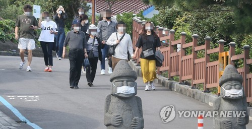 추석 제주 찾은 관광객 20만명 훌쩍…코로나19 확진 없어