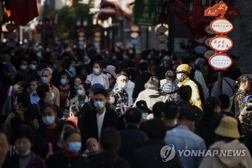 중국 국경절 연휴 274조원 쇼핑·외식…"경기회복 청신호"