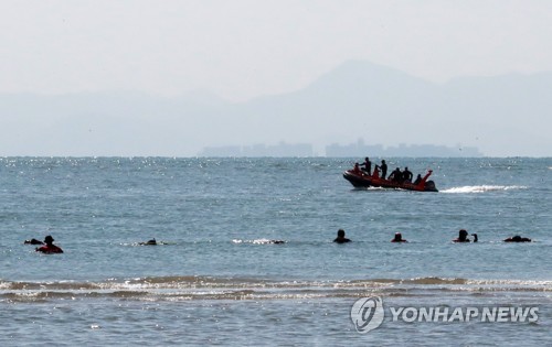 다대포 물놀이 중학생 실종 사흘째 수색 난항…"범위 확대"