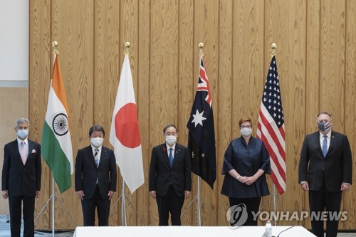 미일 국방장관 1시간 통화…쿼드에 이어 중국 견제 '장단'