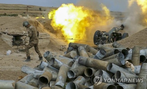 러시아 외무장관 "아르메니아-아제르바이잔 정전 합의"