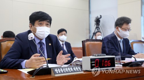 한상혁 방통위원장 '많이 베끼는 방송사 징벌' 제안에 "동의해"(종합)