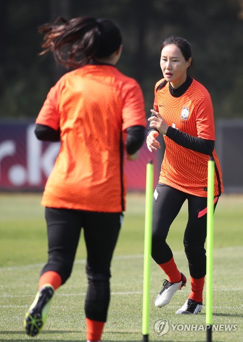 돌아온 여자축구 맏언니 김정미 "되살아난 열정, 벨 감독님 덕"