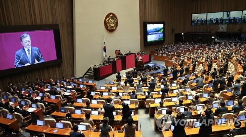 [속보] 문대통령 "국민 여망 담긴 공수처의 출범 지연 끝내달라"