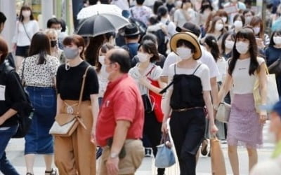 日도쿄 하루 500명 신규 확진 역대 '최다'…경보 '최고수준' 상향