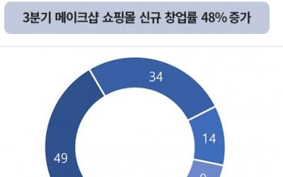 코리아센터 "3분기 메이크샵 쇼핑몰 신규 창업 48% 증가"