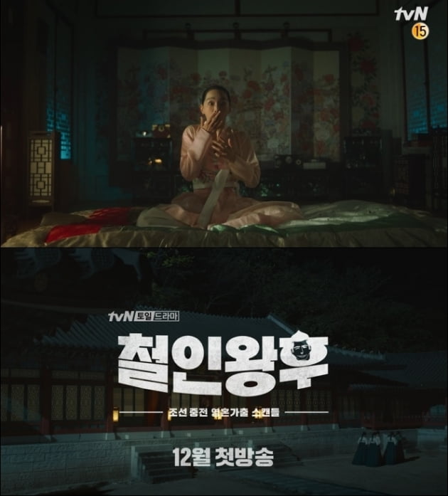 /사진=tvN 새 주말드라마 '철인왕후' 티저 영상 캡처