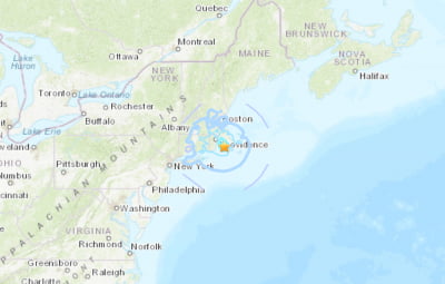 미국 매사추세츠에서 44년 만에 규모 3.6 지진…20여명 대피