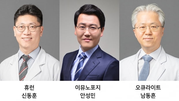 휴런·이뮤노포지·오큐라이트…성과내는 길병원 의사 창업 기업들