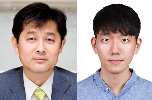 권준수 교수(왼쪽), 김택완 연구원