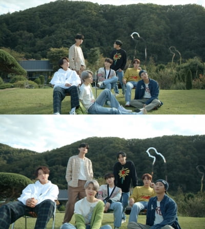 방탄소년단 'Life Goes On' 새 MV 공개…피톤치드 한 가득 '숲 속 힐링'