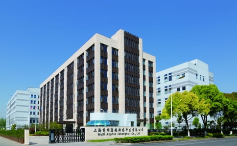 중국 상하이에 본사를 둔 우시앱텍은 27개국에 지사를 두고 있으며 지난 2015년 우시앱텍코리아를 설립했다. 

