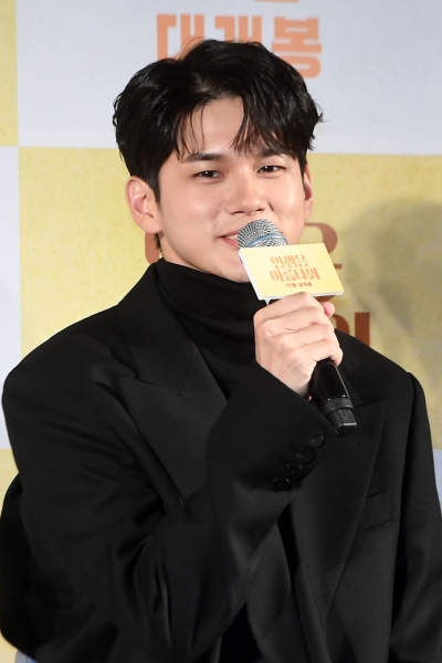 [포토] 옹성우, '스크린 도전 너무 떨려요~'