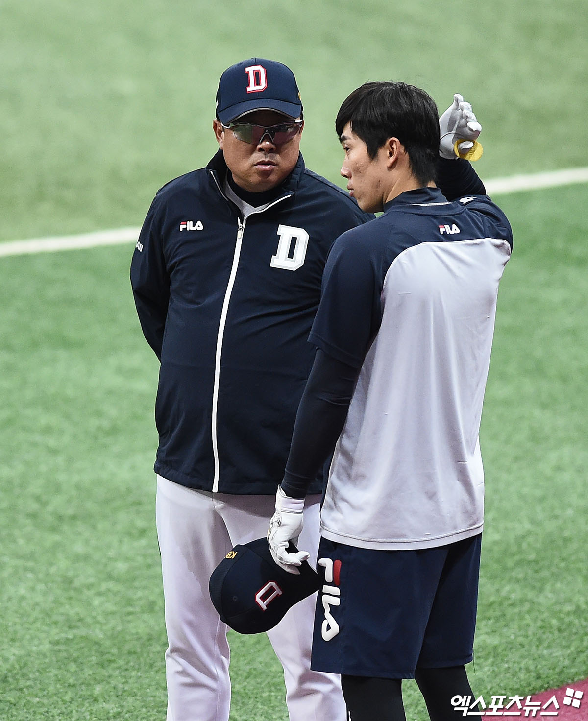 허경민, 타격 훈련 정상 소화 &#39;컨디션 좋아요&#39;[엑&#39;s 스케치]