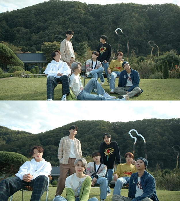 방탄소년단, 자연과 함께하는 `Life Goes On` 새 뮤직비디오 공개…힐링 그 자체