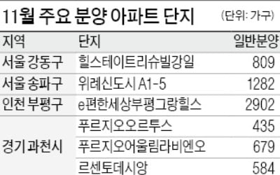 분양가 상한제 눈치보기 끝났나…이달 전국 4만여 가구 '분양 풍년'