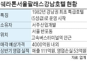 [단독] '40년 역사' 팔래스강남호텔, 주상복합으로 바뀐다