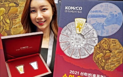 화동양행, 내년 '소의 해' 기념메달·주화 판매