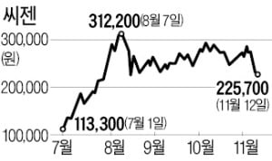 고개 숙인 씨젠…증권사는 '매수' 권고