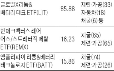 '배터리ETF 선물세트' LIT, 올 수익률 85%