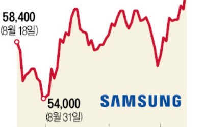 삼성전자 6만3200원…'사상 최고가' 찍었다