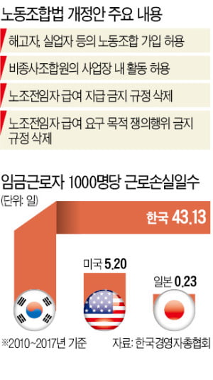 '파업 천국' 만들겠다는 노조법…기업 "대체근로라도 허용을" 호소