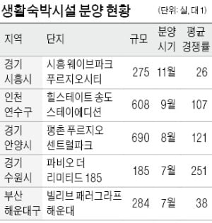 요즘 뜨는 '틈새 투자처'…생활숙박시설에 규제 칼 댄다