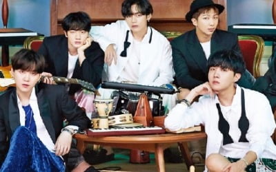 BTS, 빌보드 앨범차트 5번째 정상 '새 역사'