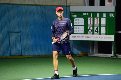 권순우, 한국실업테니스연맹전 남자 복식 결승 진출