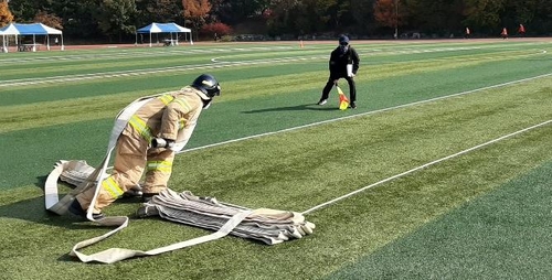 전남의용소방대, 전국 기술경연대회 단체전서 3위