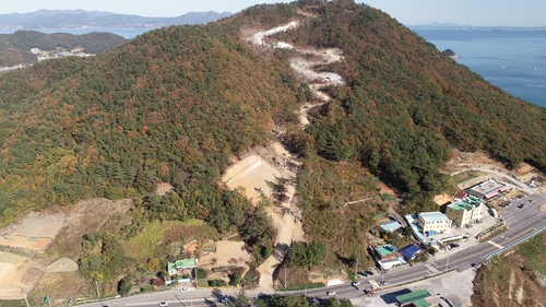 이상우 여수시의원 "돌산 소미산 불법 훼손, 원상 복구해야"