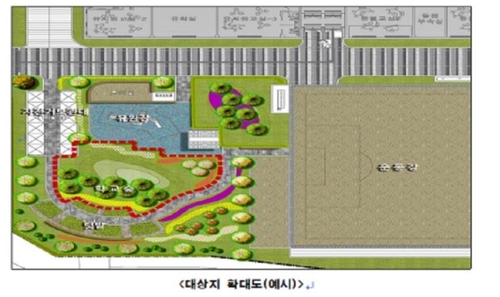 경기 모든 신설학교에 숲 조성…"미세먼지 감소, 정서안정 위해"