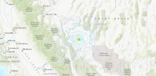 미국 네바다서 규모 5.3 지진…새크라멘토까지 '흔들'