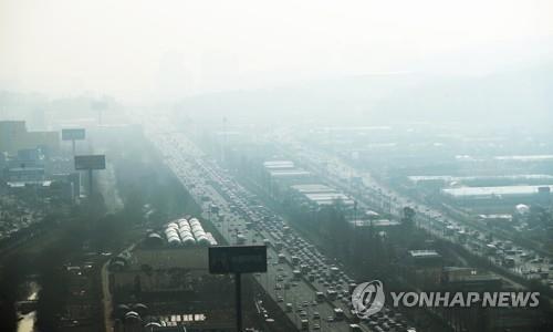 [고침] 지방(경기 남부 5개 시 초미세먼지주의보 발령)