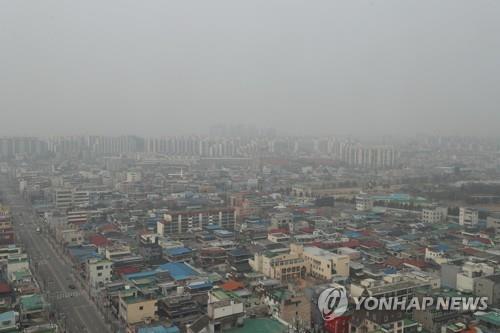 충북 오전 짙은 안개…미세먼지 '나쁨'