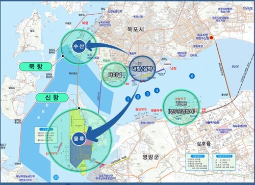 목포항, 서남권 경제중심 항만으로 개발된다…10년간 8천억 투입