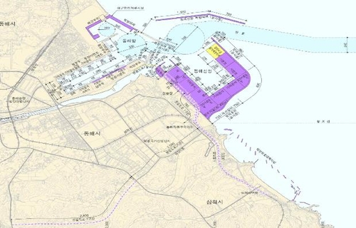 민자 유치 무산 동해 신항 잡화부두 재정 투자로 추진