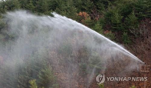 "가을철 산불을 막아라" 강릉시 대형산불 방지 안간힘