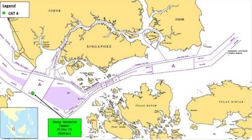 싱가포르 해협 해적사고 작년 동기비 43% 증가