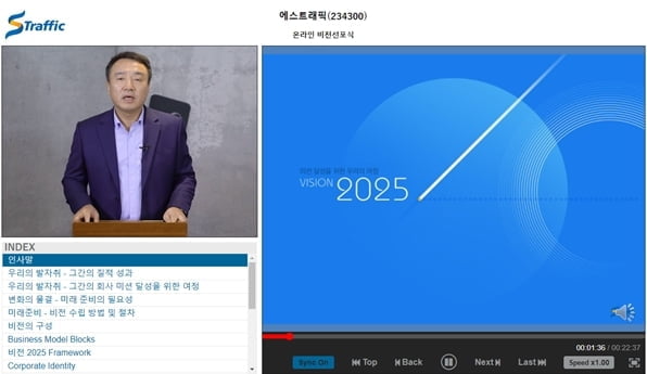 에스트래픽, `비전 2025` 선포…"전세계 교통시스템에 솔루션 제공하겠다"