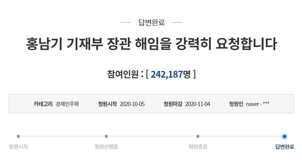 `동학개미 반발` 청원…靑 "대주주 10억 유지" 종지부