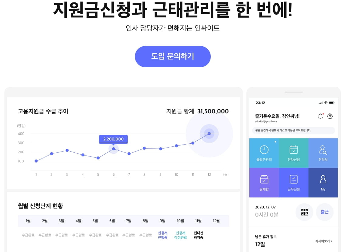 놓치는 고용지원금 자동으로 받는 방법, `인싸이트`