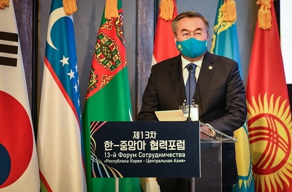 카자흐스탄 틀례우베르디 무흐타르(TLEUBERDI Mukhtar) 외무부 장관 한국방문