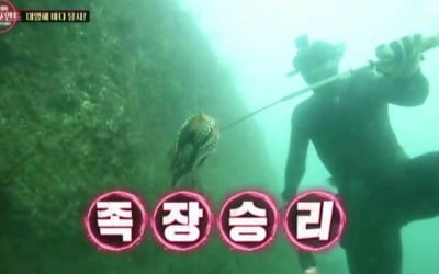 '정글의 법칙' 김병만, 문어사냥 성공에 최고시청률…박세리 "끝내준다"