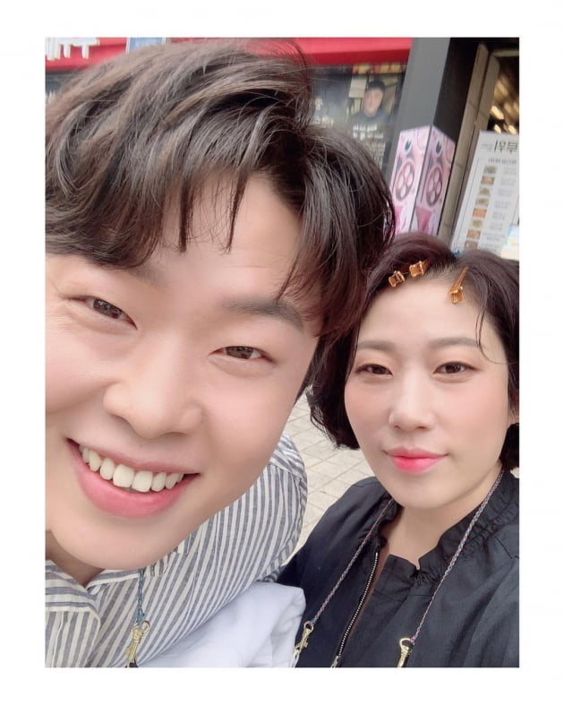 김영희♥윤승열 예비부부/ 사진=김영희 인스타그램