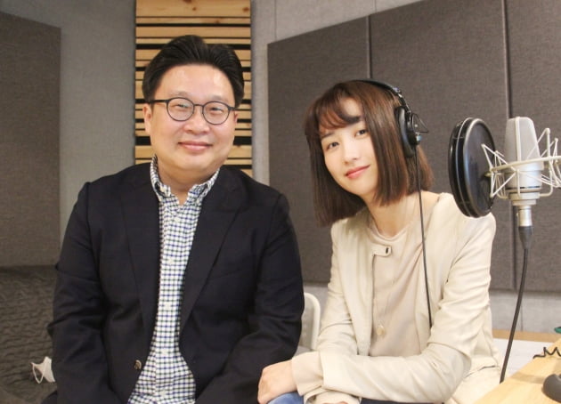 이번 영상을 기획한 서경덕 교수와 내레이션을 재능기부한 배우 박하선/사진=서경덕 교수 제공