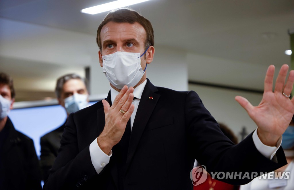 마크롱 "코로나19로 G20도 시험대…백신 보편적 접근 보장해야"