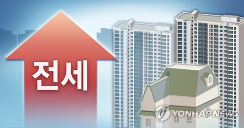 임대차법 3개월간 서울 전셋값 상승률, 매맷값의 7배