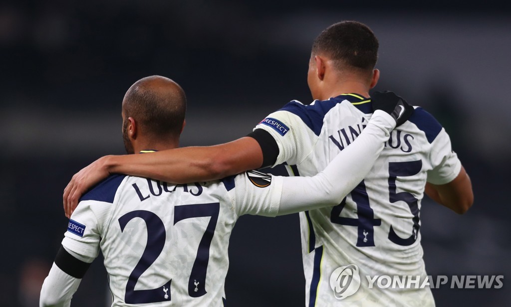 '손흥민 휴식' 토트넘, 루도고레츠에 4-0 완승…비니시우스 2골